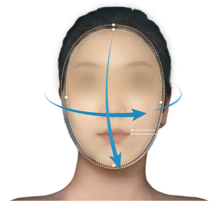 3D 입체 영상 측정 결과